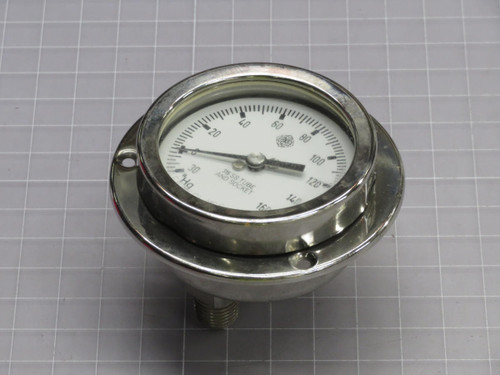 MCDANIEL CONTROLS  AB 201107 361SS TUBE AND SOCKET PRESSURE GAUGE  For Sale