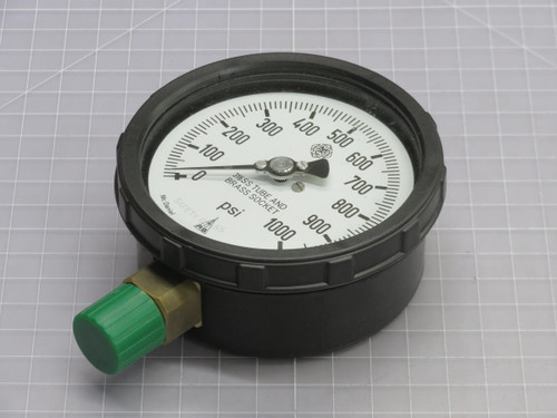 MCDANIEL CONTROLS  AB 10405  TUBE AND SOCKET PRESSURE GAUGE  For Sale
