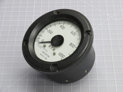 WESTON  956  TACHOMETER PRESSURE GAUGE  For Sale