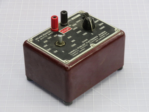 CORNELL-DUBILIER  RDC  DECADE RESISTOR  For Sale