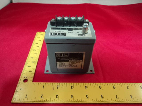 EIL CTA-500-JA AC CURRENT TRANSFORMER INP 0-5A AC OUT 0-1MA DC T8992