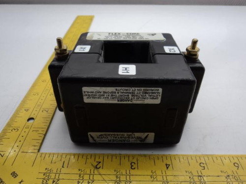 FLEX-CORE 604-151 CURRENT TRANSFORMER RATIO 150:5A 600V T18527