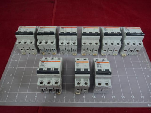 9 MERLIN GERIN MULTI9-C60N CIRCUIT BREAKER LOT T12030