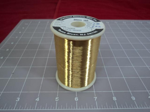 LOT OF 30 NATIONAL ELECTRIC WIRE CD280848 BRASS 260 WIRE T10865