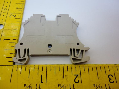 WEIDMULLER  WDU-2.5 TERMINAL BLOCK 1000V T15890