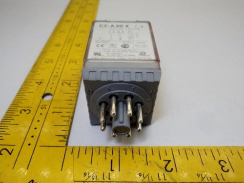 RELECO C2-A20X MR-C GENERAL PURPOSE RELAY 8PIN 24VAC T16391