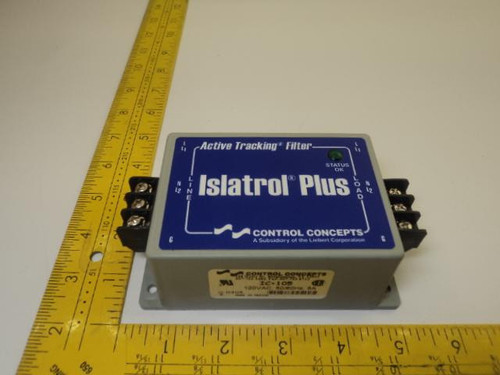 CONTROL CONCEPTS IC+105 120VAC 5A SURGE SUPPRESSOR LINE FILTER T15646