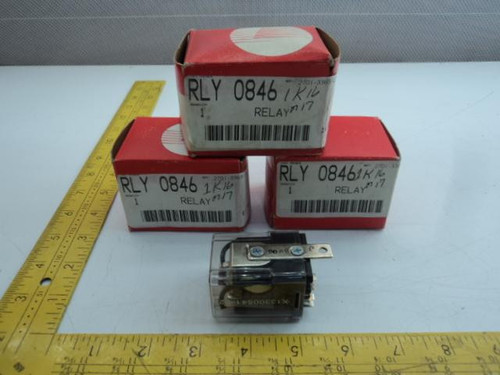LOT OF 3 TRANE RLY 0846 RELAYS T19510