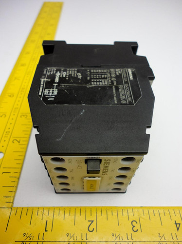 SIEMENS 3TH4394-0A RELAY 10POLE 110/120V T14609