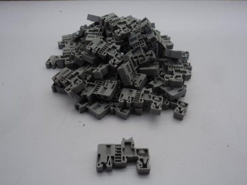 LOT OF 66 PHOENIX CONTACT E-UK END TERMINAL BRACKETS T16751