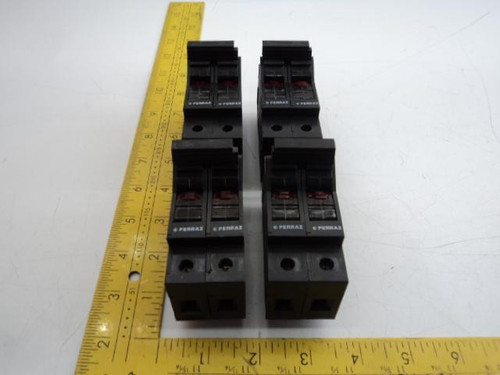 LOT OF 8 FERRAZ ST10 BO 81 145  FUSE HOLDERS 660V-32A T18957