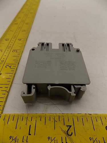 LOT OF 70 PHOENIX CONTACT UK35 TERMINAL BLOCKS W/UNIVERSAL SCREW CONNECTION T20157