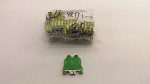 LOT OF 20 WIELAND WK6 SL/U TERMINAL BLOCK GROUNDS T22165