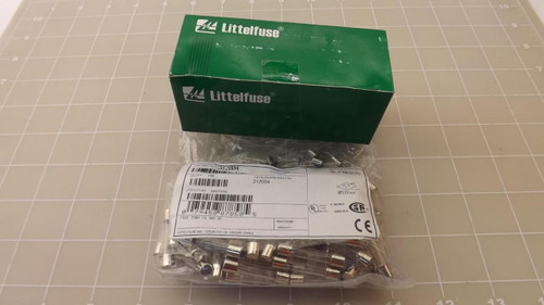 LOT OF 100 LITTEFUSE 0312004.H FUSES T24307