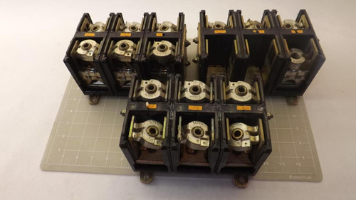 LOT OF 3 KLOCKNER-MOELLER K300/3-CNA 825 AMP CIRCUIT BREAKERS T24662