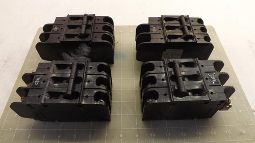 LOT OF 4 EATON HEINEMANN CF3-G3-AB CIRCUIT BREAKER T28188