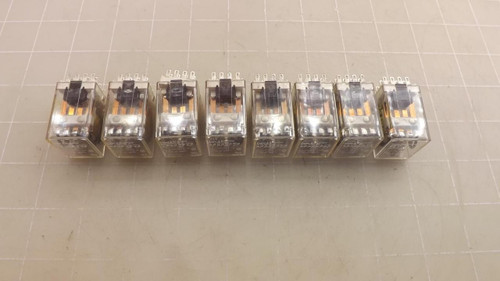 LOT OF 8 POTTER & BRUMFIELD KHX-17D11-48 RELAYS T28962