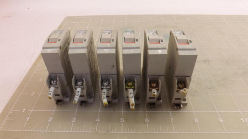 LOT OF 6 FUJI CP31FM/3 CIRCUIT BREAKERS T30499