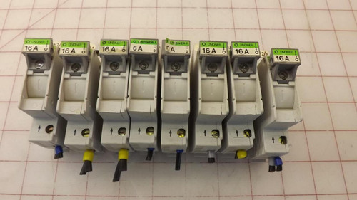 LOT OF 8 LINDNER 8490-1611 CIRCUIT BREAKERS T31608