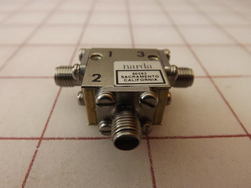 NARDA 60583CNA4450 COAXIAL SMA MICROWAVE RF ISOLATOR T35133