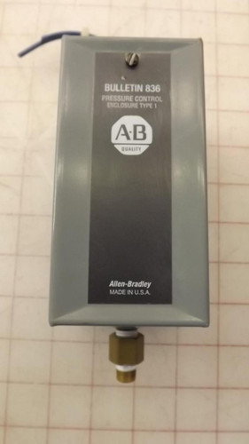 ALLEN BRADLEY 836 PRESSURE CONTROL ENCLOSURE T32195