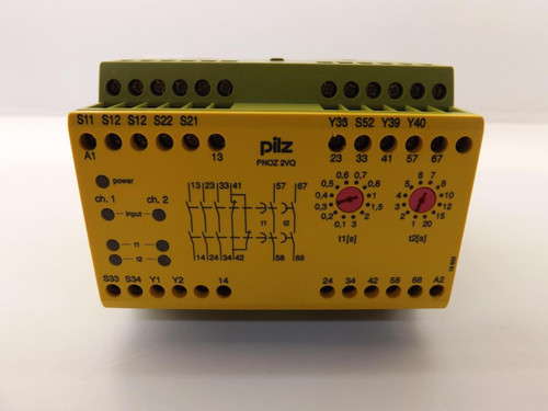 PILZ PNOZ2VQ SAFETY RELAY T36367