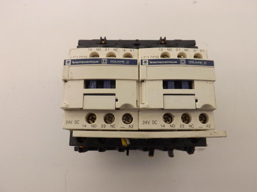 TELEMECANIQUE SQUARE D LAD4TBDL LC1 D09 BD CONTACTOR  T39290