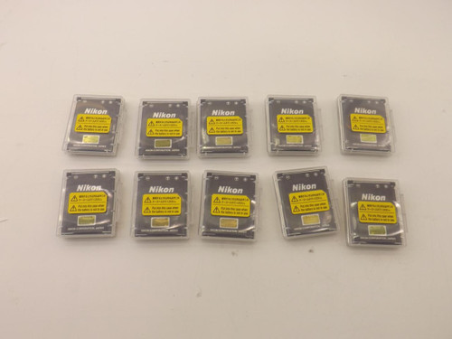 LOT OF 10 NIKON EN-EL10 LITHIUM ION BATTERIES T41809