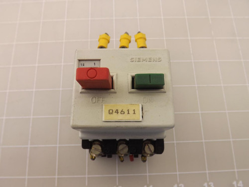 SIEMENS 3VE1020-2G PROTECTOR CIRCUIT BREAKER T45950