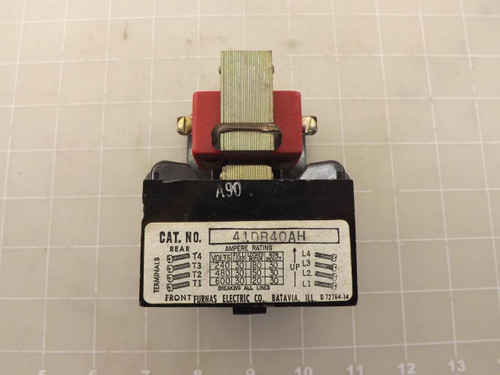FURNAS 41DB40AH OVERLOAD RELAY T47025