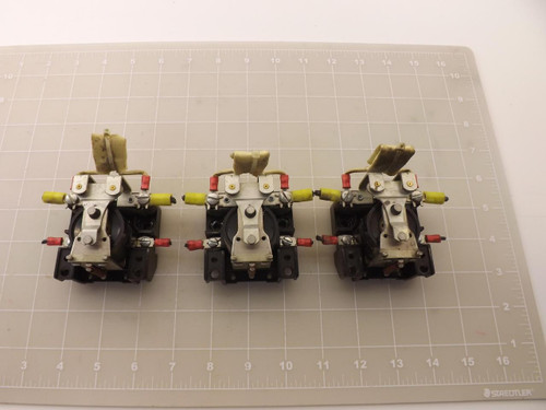 LOT OF 3 MAGNECRAFT W199DYX-2 POWER RELAYS T47401