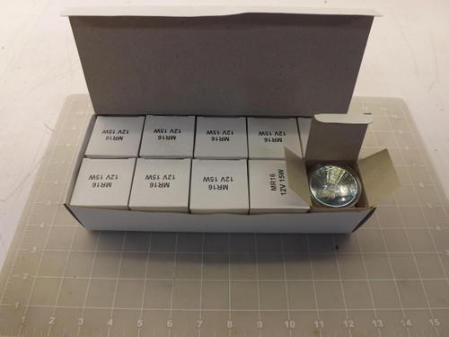 LOT OF 10 INTERNATIONAL ELECTRONICS 107-9179 MR16 15 W 36' LAMPS