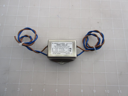 LOT OF 2 NEMIC LAMBDA MBW-1203-22 NOISE FILTERS T51777