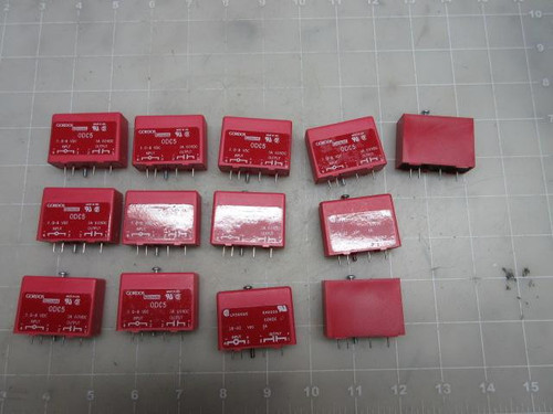 LOT OF 13 CROUZET ODC5 SOLID STATE RELAYS KEY11