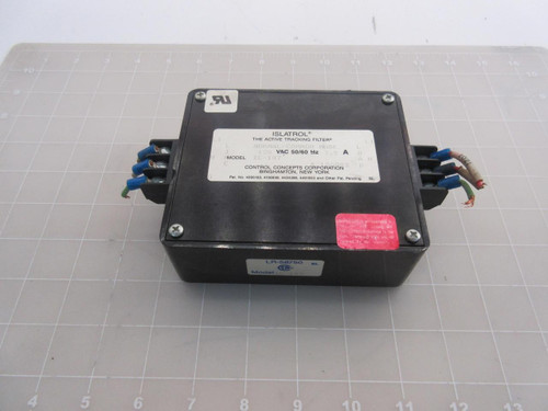 ISLATROL CONTROL CONCEPTS IC-107 ACTIVE TRACKING FILTER T52707