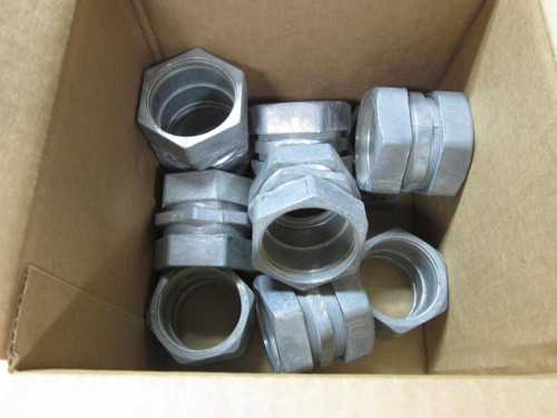 LOT OF 11 ELECTRICAL CABLE CONDUIT CLAMP CONNECTORS T53379
