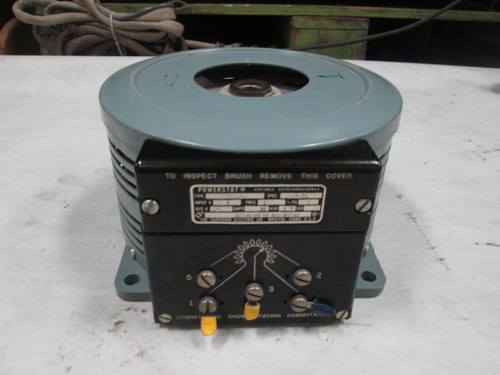 SUPERIOR ELECTRIC 136B-2 VARIAC VARIABLE AUTOTRANSFORMER 2.2 KVAINP 120 V OUT 0-140 V