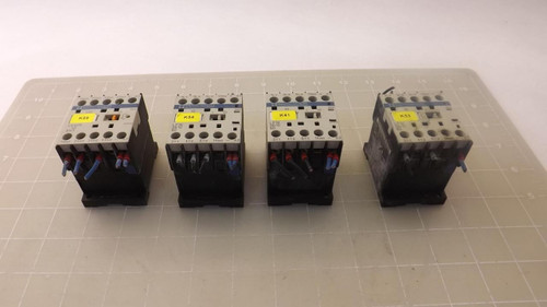 LOT OF 4 TELEMECANIQUE LP1K-0619-BD CONTACTORS T27969