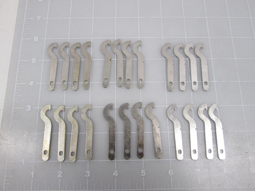 LOT OF 24 HUGHES C-D TW000SW000 4-1236 INSERTION REMOVAL TOOLS T60173