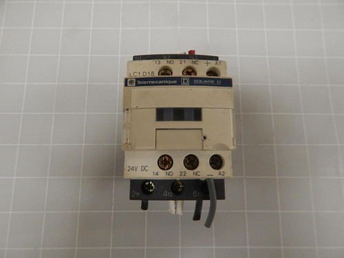 LOT OF 2 TELEMECANIQUE LC1D18BD CONTACTOR T65035