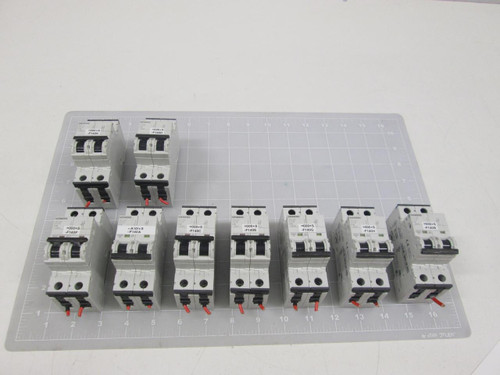 LOT OF 9 SIEMENS 5SY4206-7 SUPPLEMENTARY PROTECTORS T63861