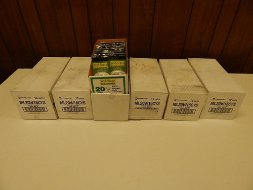 LOT OF 60 YARD-SCAPE ML20W16CYS MR16 20 W 12 V HALOGEN BULBS