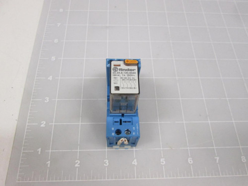 FINDER 94.04 55.34.8.120.0040 RELAY W/ TERMINAL SOCKET T67276