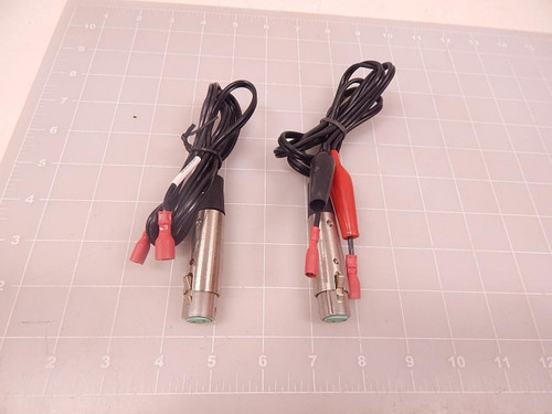 LOT OF 2 SWITCHCRAFT SPT-1 18AWGX2G CONNECTOR CABLE T70402