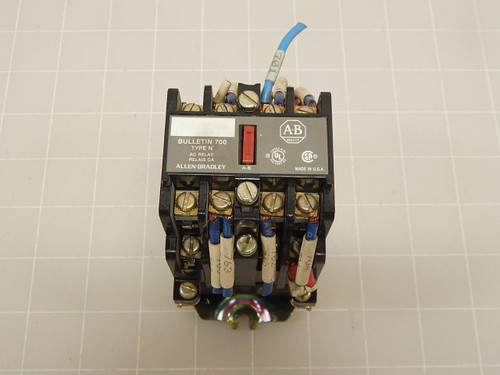 ALLEN BRADLEY 700-N800A1 CONTROL RELAY T71252