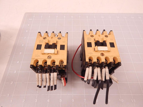 LOT OF 2 ALLEN BRADLEY 100-A24ND3 CONTACTOR T73569