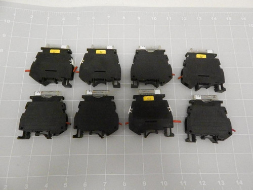 LOT OF 8 PHOENIX CONTACT USIG ST-SI FUSE CONTACT BLOCK ASSEMBLY T72978