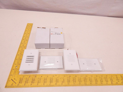 LOT OF 2 MCPHILBEN MSLL-DC12 LED MINI STEP-LITE WHITE FINISH