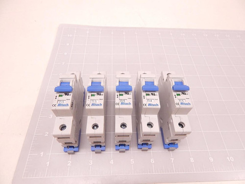 LOT OF 5 ALTECH E301611 POLE CIRCUIT BREAKERS T75954