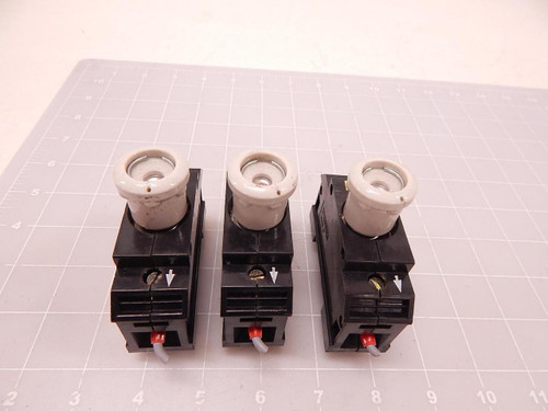 LOT OF 3 PHOENIX CONTACT USED 16 FUSE HOLDERS T77972
